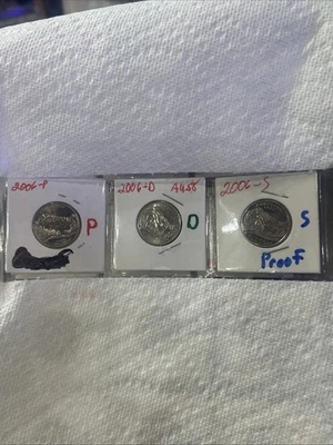 Three Coin Set 2006 Colorado PD And S. The S Is A Proof. - Image 1 of 4