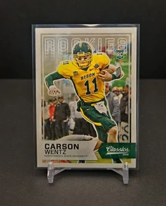 2016 Panini Classics - Rookies Carson Wentz #268 (RC) Rookie Card - Bild 1 von 7