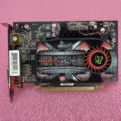 XFX Radeon HD 5670 775M 512MB DDR5 Video Graphics Card HDMI DP DVI Tested - Image 1 of 4