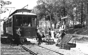 Kutztown Camp Trolley Car Pennsylvania PA - 8.5x11 Print - Picture 1 of 2