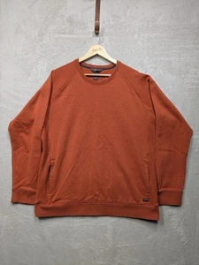 Felpa Mountain Hardwear Uomo XL Arancione Ruggine Girocollo Pullover Pile - Foto 1 di 10