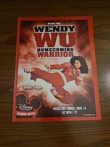 Wendy Wu Homecoming Warrior Disney Brenda Print Ad 8x11 2006 Promo Wall Art - Picture 1 of 1