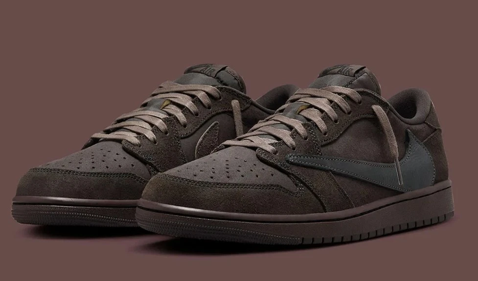 Travis Scott x Air Jordan 1 OG SP Low Velvet Brown | eBay
