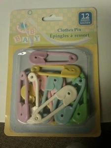 Baby Shower Baby Clothes pins  Favors - Picture 1 of 1