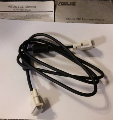 New DVI-D Male-Male Digital Video Monitor LCD Cable - 5 Ft 18 Pins - Image 1 of 4