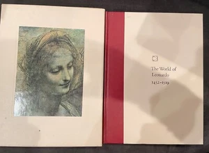 THE WORLD OF LEONARDO 1452-1519 TIME LIFE BOOK 1968 W/ SLIPCASE - Imagen 1 de 5