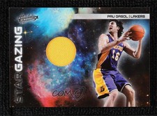 2010-11 Absolute Memorabilia Star Gazing Materials /49 Pau Gasol #7 HOF