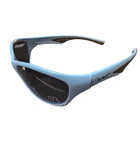 North Carolina Tar Heels Polarized Wrap Full Sunglasses AND W/FREE POUCH/BAG NEW Cover