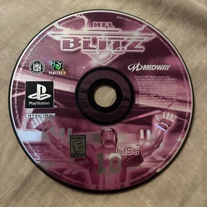 NFL Blitz (Sony PlayStation 1, 1998) **NUR DISC** Disc = Gut - Bild 1 von 1