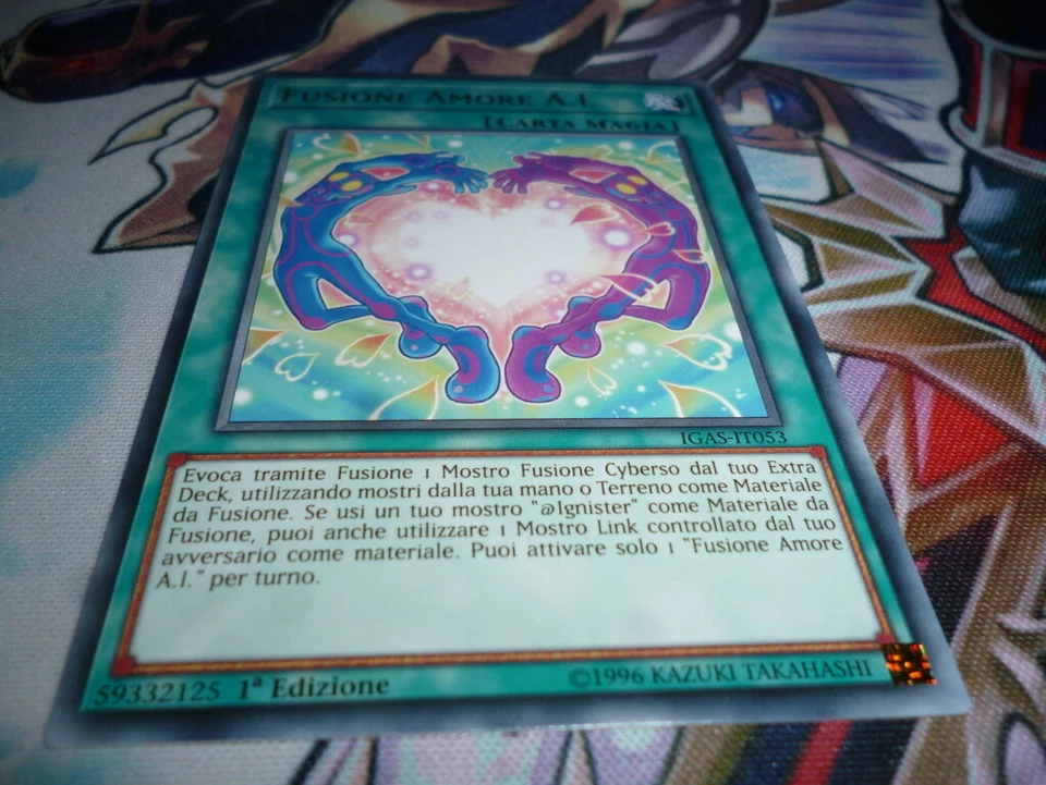 YU GI OH FUSIONE AMORE A I - IGAS IT 053 RARA - ITA - Immagine 1 di 1