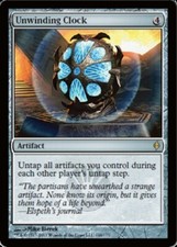 1x Unwinding Clock NM, English MTG New Phyrexia