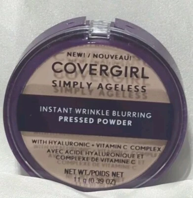 CoverGirl Simply Ageless Pressed Powder 200 Fair Ivory  Instant Wrinkle Blurring - Image 1 of 4