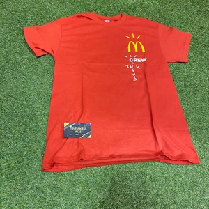 Camicia rossa Travis Scott McDonald's Crew: M - Foto 1 di 1