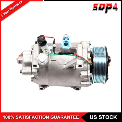 AC A/C Compressor For 2007-2014 Honda CR-V For 2007-2010 2011 2012 Acura RDX - Image 1 of 4