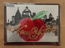 Papyrus Judith Leiber Couture New York Big Apple Blinged Blank Any Occasion Card