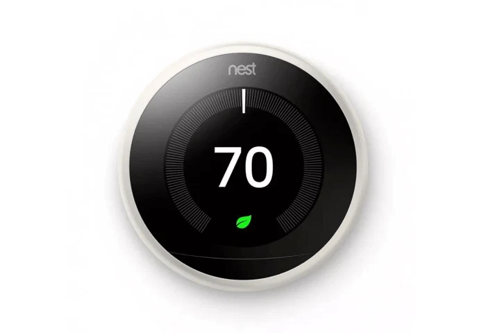 Nest T3017US 3rd Generation Programmable Wi-Fi Smart Learning Thermostat - White - Image 1 of 1