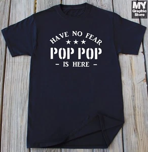 Funny Pop Pop T Shirt Grandpa Christmas Gift Humor Joke Fathers Day Papa Gifts - Picture 1 of 12