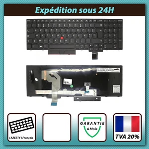 CLAVIER FRANÇAIS AZERTY POUR LENOVO THINKPAD T570 / T580 79M01HT SN20MO7806ID - Afbeelding 1 van 1