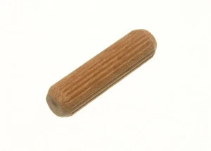 100 x Holzdübel Hartholz gerillt geriffelt Holzstifte M8 x 50 mm - NEU Onestopdiy - Bild 1 von 1