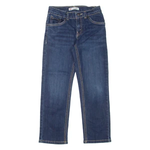 LEVI'S 511 Boys Jeans Blue Slim Straight Stone Wash W21 L22 - Picture 1 of 6