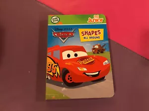 LeapFrog Tag Pen Leap Junior Book — DISNEY PIXAR CARS: SHAPES ALL AROUND - Picture 1 of 3