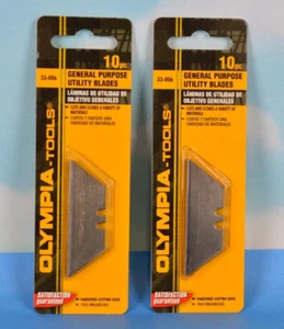 Olympia Tools 33-006 Std Allzweckklingen Teppichmesser 20 Klingen insgesamt 2-10 Packungen - Bild 1 von 5