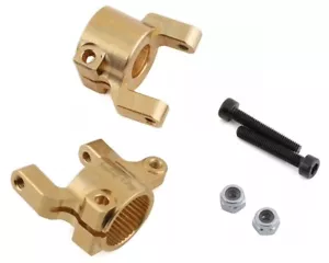 NEW Yeah Racing Axial SCX10 II High Mass Brass Left & Right C-Hub Set, AXSC-005 - Picture 1 of 2