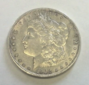 1902 MORGAN SILVER DOLLAR AU. REDUCED 3/31/25(2643) - Picture 1 of 2