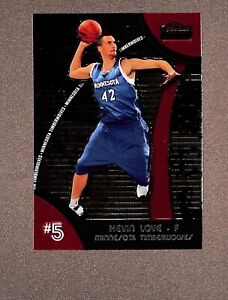 2008 Topps Finest Refractor Rookie #105 Kevin Love