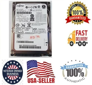 MHW2120BJ G2, SATA LAPTOP NOTEBOOK Fujitsu 120GB SATA 2.5 Hard Drive HDD 7200RPM - Picture 1 of 5