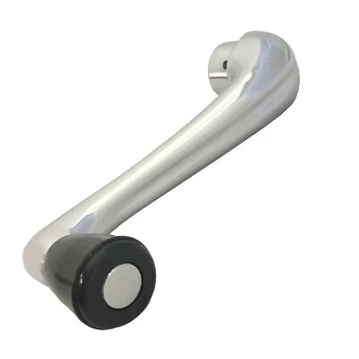 1948~1952 Ford Truck F1/F2 Window Crank Regulator Handle Chrome Black Knob 3114D Foto 1 de 4