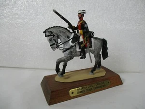 DV9044B ALYMER CAVALIER GUARDIA CIVIL 1811 PLOMB HAUTEUR 8 CM BON ETAT - Photo 1/4