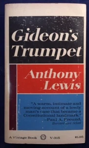 Gideon's Trumpet - Anthony Lewis. Classic 60s MMPB of landmark civil rights case - Bild 1 von 3