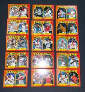2024 Topps Heritage Then & Now Complete 15 Card Set - Ohtani, Acuna, Schmidt - Bild 1 von 1