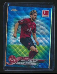 2018-19 TOPPS CHROME BUNDSESLIGA BLUE WAVE /99 ENRICO VALENTINI NURNBERG - Picture 1 of 1