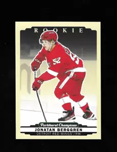 2022-23 Parkhurst Champions JONATAN BERGGREN ROOKIE KARTE #313 ROTE FLÜGEL RC - Bild 1 von 2