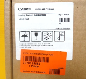 NEW! Authentic Canon UVGEL 425 Printhead 1070129581 Free Ship - Picture 1 of 4