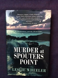 Murder At Spouters Point HCDJ 2010 1st Printing L Wheeler Signed #400 - Bild 1 von 12