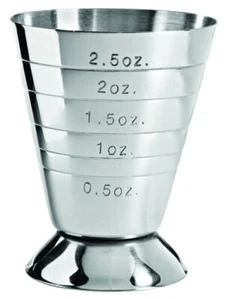 Multi-Level Jigger Cup, Stainless Steel - Picture 1 of 1