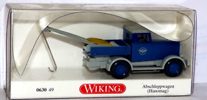 Wiking 1/87th Scale Hanomag Breakdown truck blue 063049