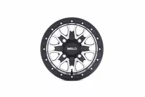 Weld UTV RF Series Raptor U501 15x8 Raptor Beadlock 4x156 4BS Satin BLK MIL - Picture 1 of 5