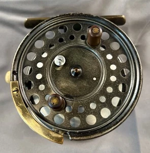Hardy Silex Major, 4 1/4 Inch With Aux Brake. Superb Reel - Picture 1 of 10