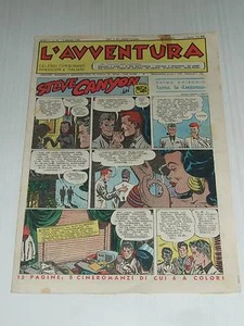 L'AVVENTURA N° 56 DEL 1948 CELEBRI CINEROMANZI AMERICANI E ITALIANI CAPRIOTTI - Foto 1 di 1