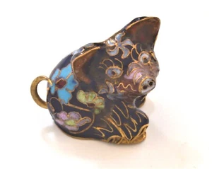 Cloisonne Pig figurine - Picture 1 of 4
