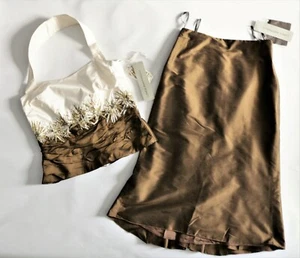 Italian Designer Linea Raffaelli Mother Of The Bride 3 Piece Outfit UK Size 12 - Picture 1 of 6