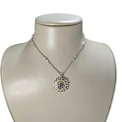 Saks Fifth Avenue Women's Gold tone Starburst Pendant Necklace NWT - Image 1 of 3