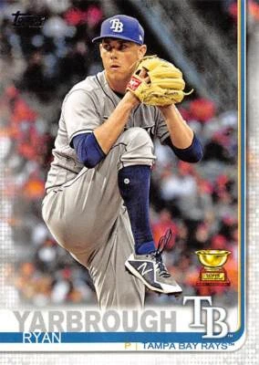 2019 Topps #432 Ryan Yarbrough All Star Rookie 🏆 Tampa Bay Rays 🔥⚾🔥 - Image 1 of 3