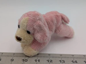 Animal Alley Rosa Cane Cucciolo Peluche Alto 5 Pollici Peluche Giocattolo - Foto 1 di 9