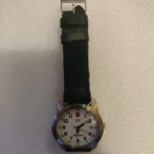 Victorinox Swiss Army Cavalry 100 Meters 37 MM Mens Military Watch Used - Picture 1 of 6