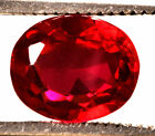 9.20 Cts. Natural Mozambique Red Ruby Oval Shape Certified Gemstone